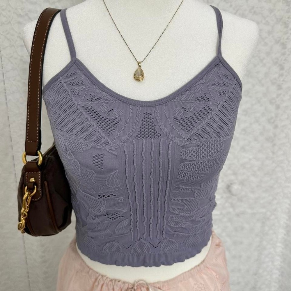 Purple tank top